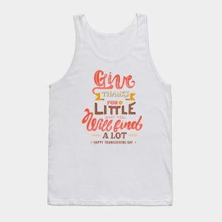 Happy thanksgiving day Tank Top